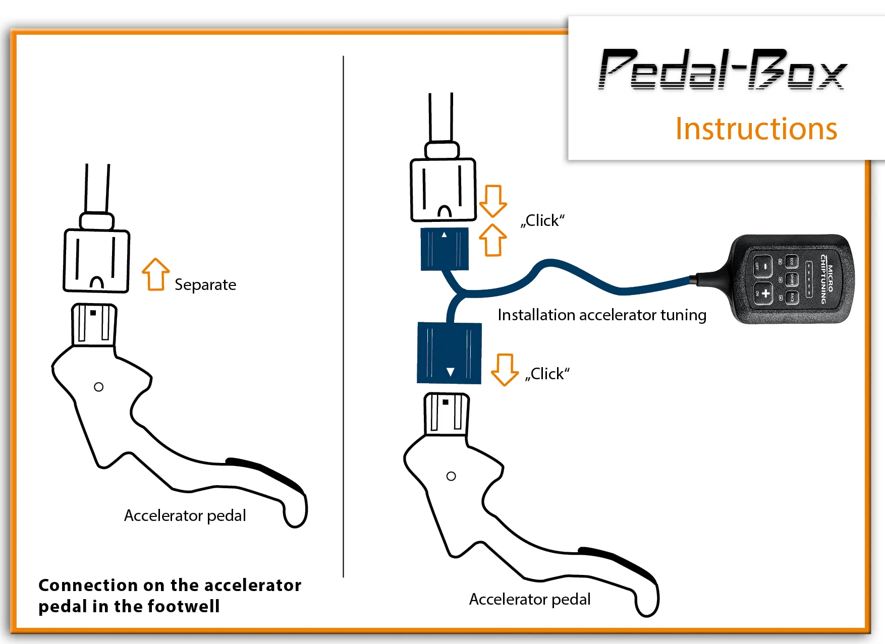 Einbauanleitung Pedalbox