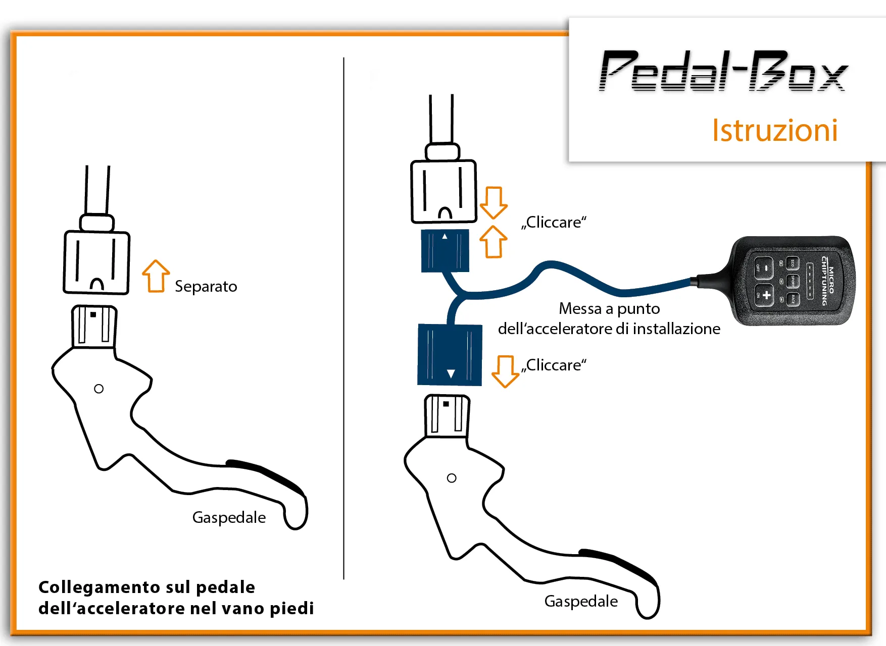 Einbauanleitung Pedalbox