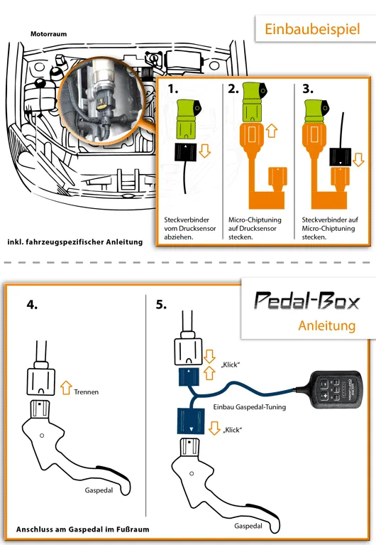 Einbauanleitung Pedalbox