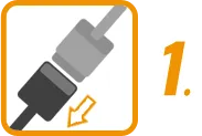 Chiptuning step 1: Disconnect the connector from the Renault Clio II pressure sensor